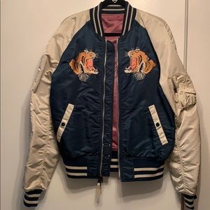 Alpha Industries bomber jacket “tiger” reversible